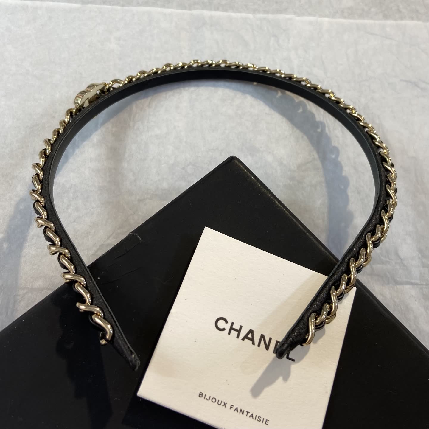 Chanel Chain Link Headband